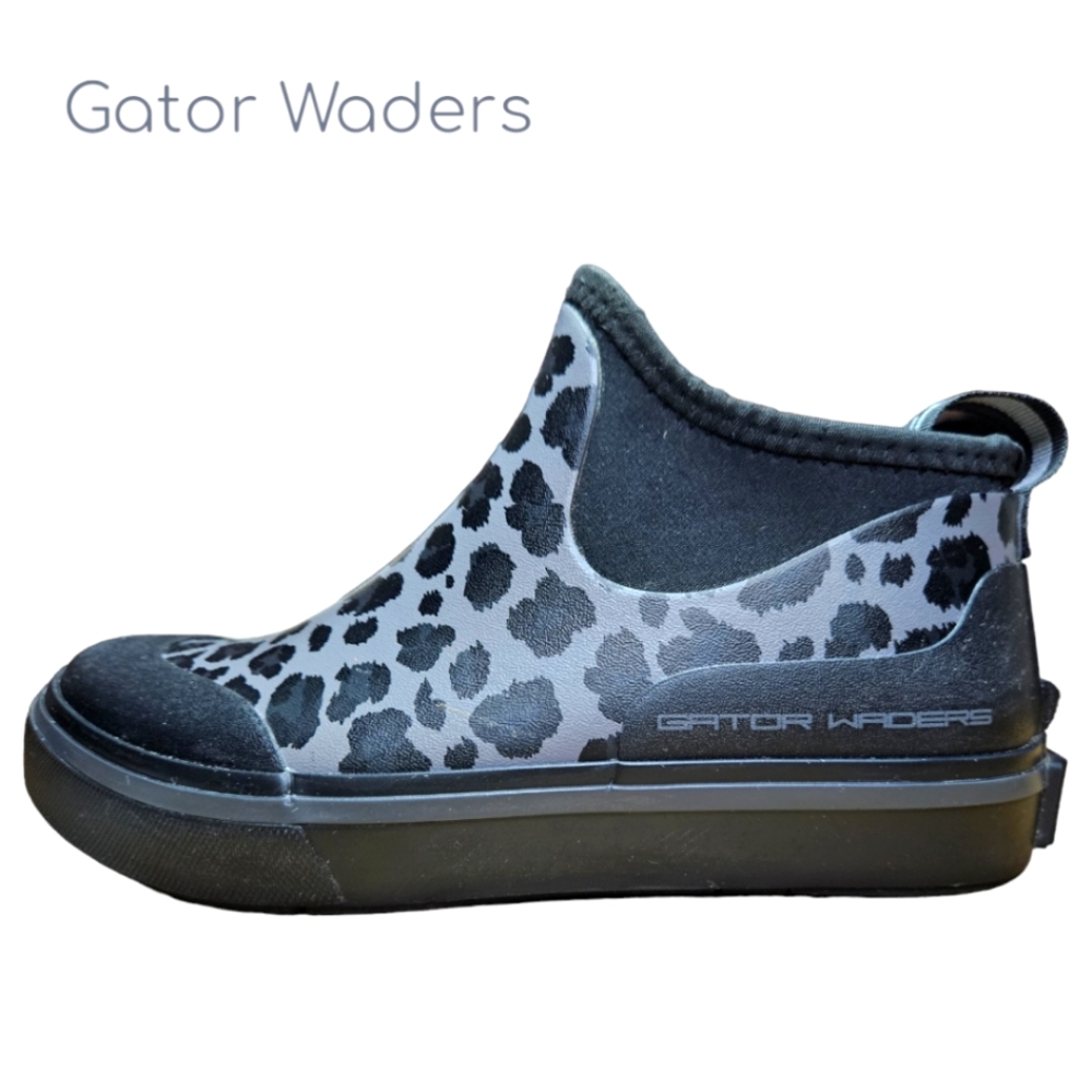 Gator Waders Shadow Leopard Camp Boots
